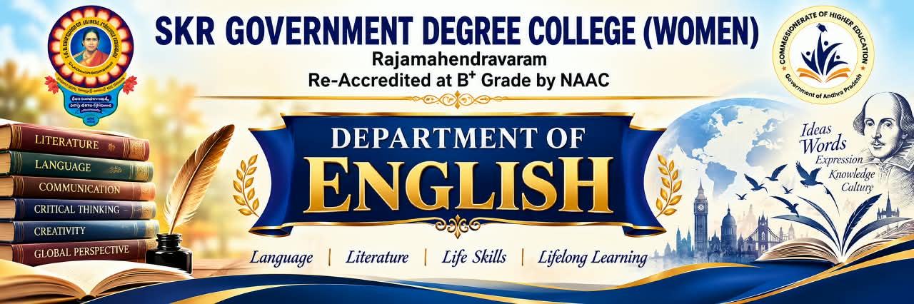English Department Banner