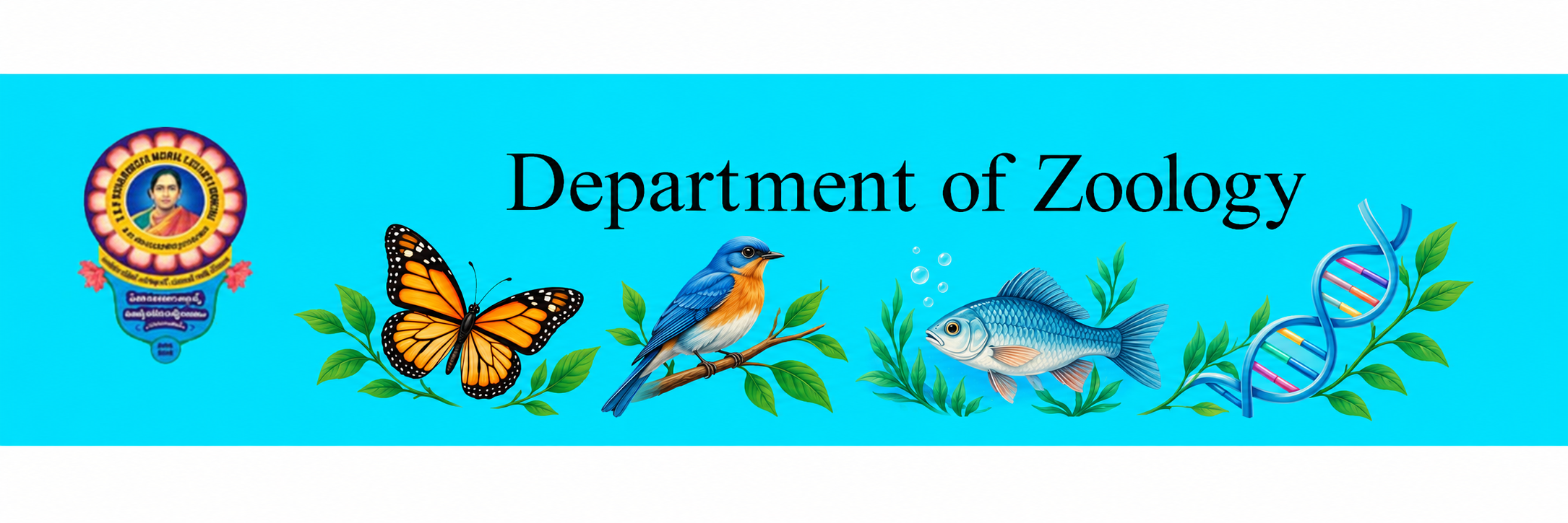 Zoology Department Banner
