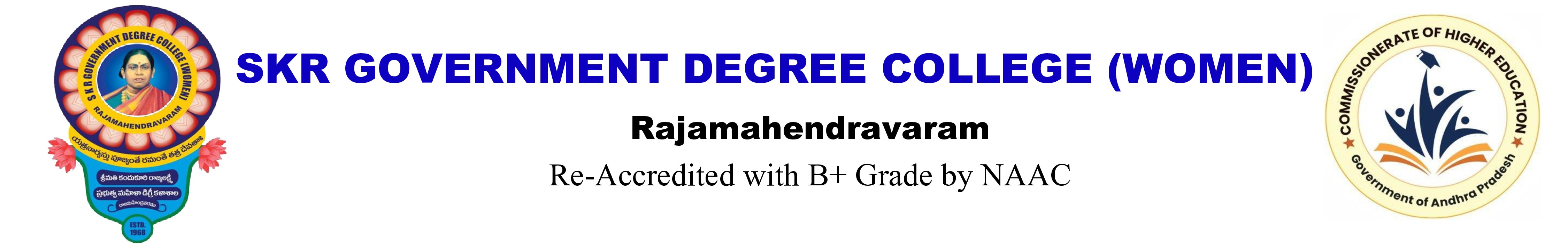 SKR Government Degree College (Women)